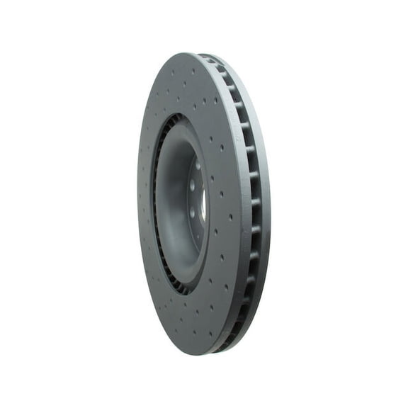 Front Brake Rotor - Compatible with 2008 Volkswagen R32