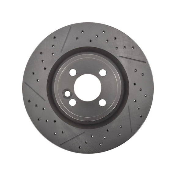 Front Brake Rotor - Compatible with 2009 - 2010 Mini Cooper