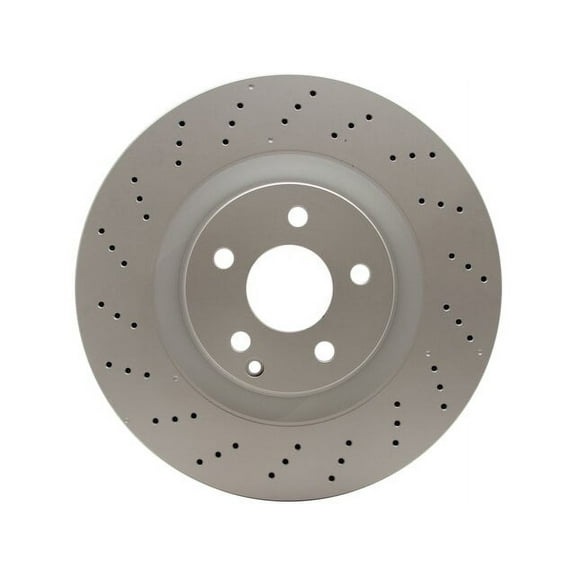 Front Brake Rotor - Compatible with 2009, 2011 - 2012 Mercedes-Benz SL550