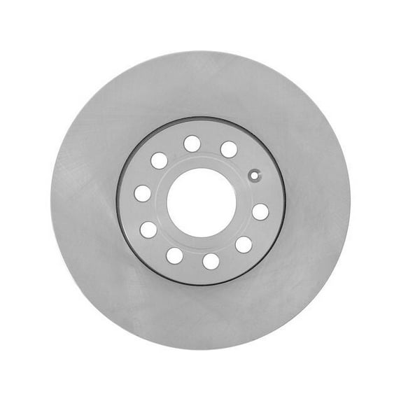 Front Brake Rotor - Compatible with 2010 - 2021 Volkswagen Golf 2011 2012 2013 2014 2015 2016 2017 2018 2019 2020