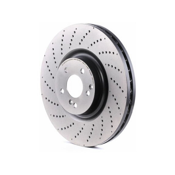 Front Brake Rotor - Compatible with 2012 - 2014 Mercedes-Benz E550 2013