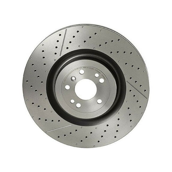 Front Brake Rotor - Compatible with 2013 - 2016 Mercedes-Benz GL63 AMG 2014 2015