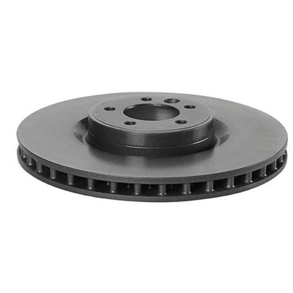 Front Brake Rotor - Compatible with 2013 - 2018 Land Rover Range Rover Supercharged 2014 2015 2016 2017