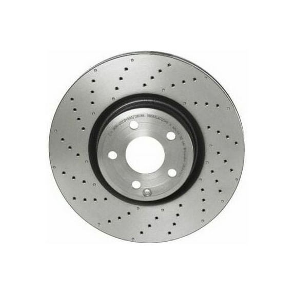Front Brake Rotor - Compatible with 2013 - 2020 Mercedes-Benz SL550 Base 2014 2015 2016 2017 2018 2019