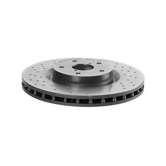 Front Brake Rotor - Compatible with 2015 - 2017 Subaru WRX STI 2016