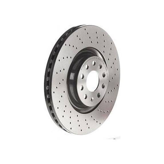 Front Brake Rotor - Compatible with 2015 - 2020 Audi S3 2016 2017 2018 2019