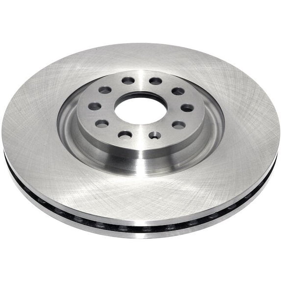 Front Brake Rotor - Compatible with 2015 - 2022 Volkswagen GTI 2016 2017 2018 2019 2020 2021