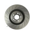 thumbnail image 1 of Front Brake Rotor - Compatible with 2016 - 2019 Mercedes-Benz GLE63 AMG S 2017 2018, 1 of 2