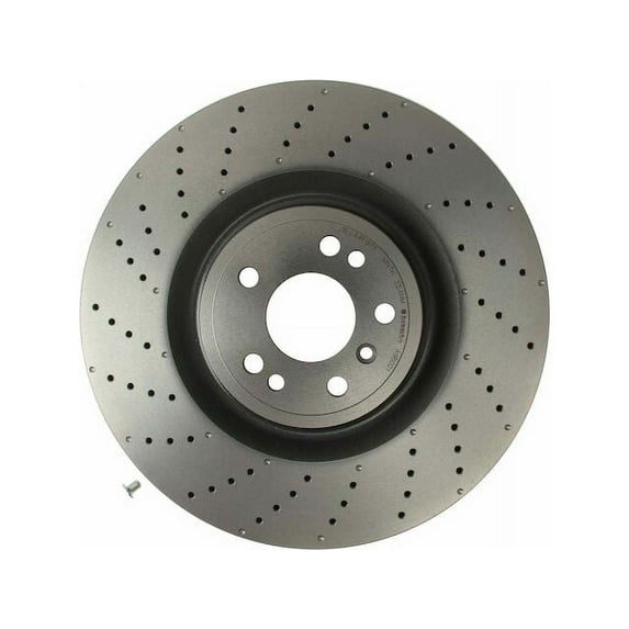 Front Brake Rotor - Compatible with 2016 - 2019 Mercedes-Benz GLE63 AMG S 2017 2018