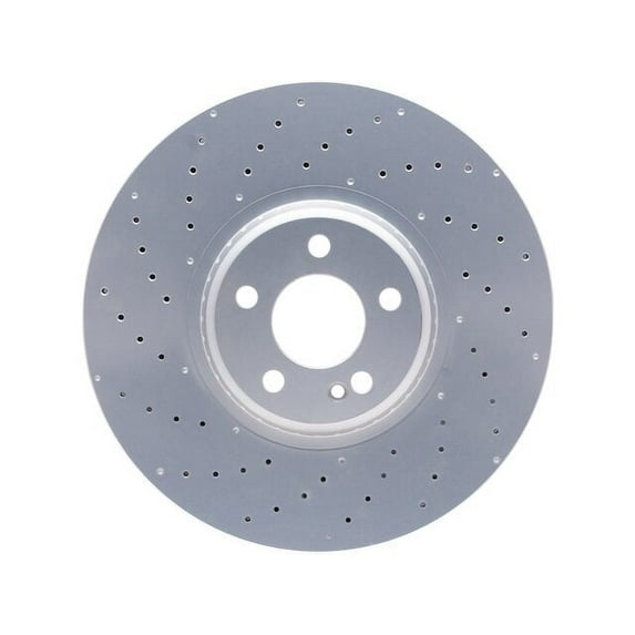 Front Brake Rotor - Compatible with 2016 Mercedes-Benz C450 AMG