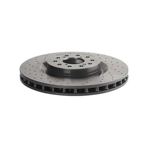 Front Brake Rotor - Compatible with 2017 - 2019 Honda Civic Type R 2018
