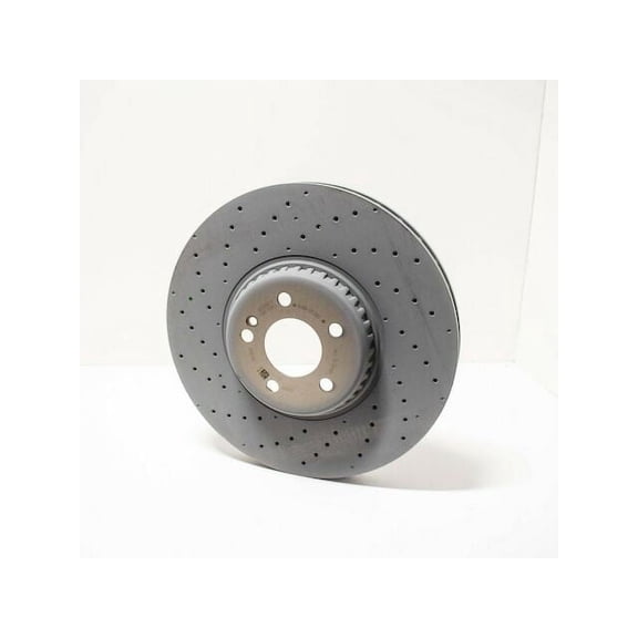 Front Brake Rotor - Compatible with 2017 - 2022 Mercedes-Benz C43 AMG 2018 2019 2020 2021
