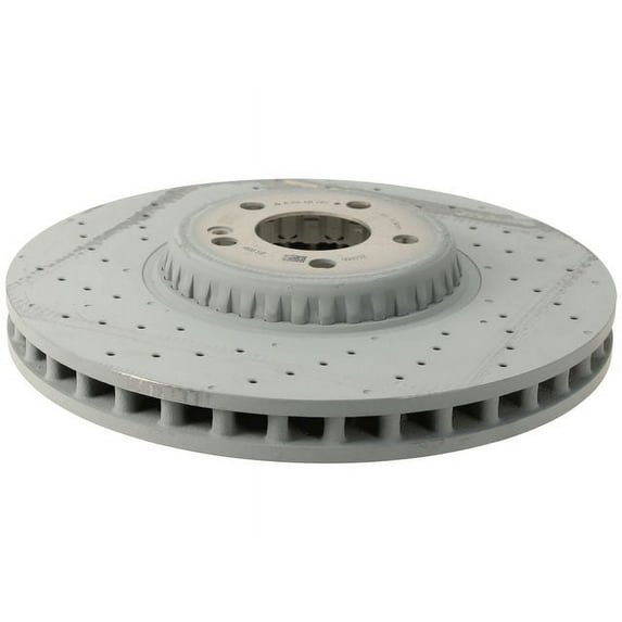 Front Brake Rotor - Compatible with 2017 - 2022 Mercedes-Benz C43 AMG 2018 2019 2020 2021