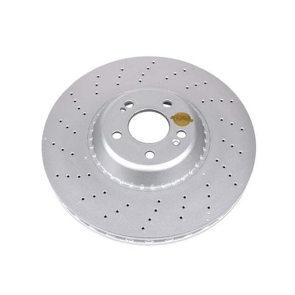 Front Brake Rotor - Compatible with 2017 Mercedes-Benz Maybach S550 - Power Stop