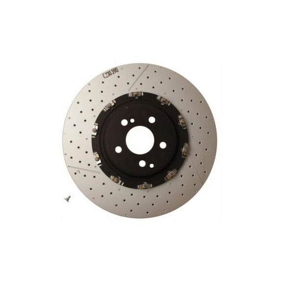 Front Brake Rotor - Compatible with 2018 - 2020 Mercedes-Benz AMG GT R Base 2019