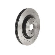 Front Brake Rotor - Compatible with 2018 - 2020 Subaru WRX STI 2019