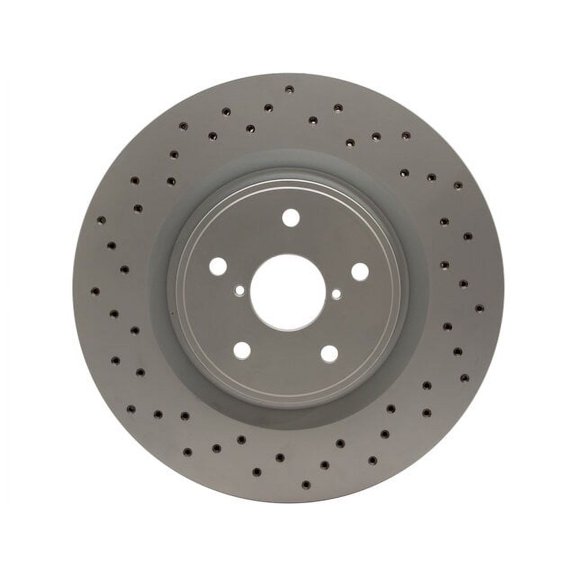 Front Brake Rotor - Compatible with 2018 - 2021 Subaru WRX STI - Dynamic Friction