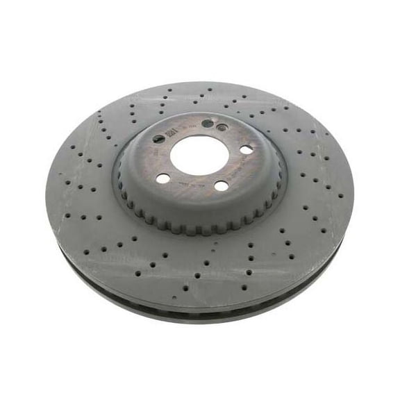 Front Brake Rotor - Compatible with 2019 - 2023 Mercedes-Benz E53 AMG 2020 2021 2022