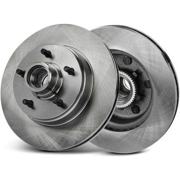 Front Brake Rotor Set 2 - Compatible with 1990 - 2002 Chevy Astro 1991 1992 1993 1994 1995 1996 1997 1998 1999 2000 2001