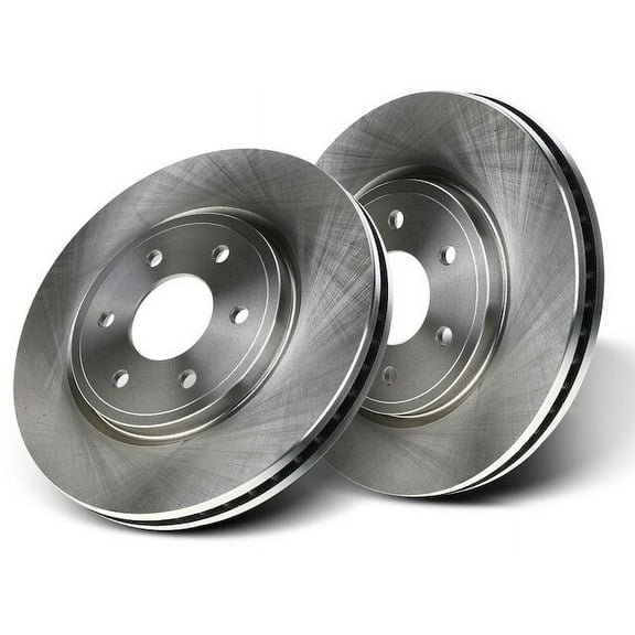 Front Brake Rotor Set 2 - Compatible with 2005 - 2022 Nissan Frontier 2006 2007 2008 2009 2010 2011 2012 2013 2014 2015 2016 2017 2018 2019 2020 2021