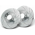 thumbnail image 1 of Front Brake Rotor Set 2 - Compatible with 2006 - 2012 Ford Fusion 2007 2008 2009 2010 2011, 1 of 2