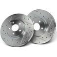thumbnail image 1 of Front Brake Rotor Set 2 - Compatible with 2008 - 2011, 2013 - 2014 Mercedes-Benz C300 2009 2010, 1 of 2