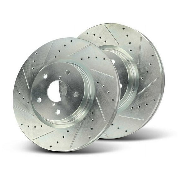 Front Brake Rotor Set 2 - Compatible with 2015 - 2019 Subaru Outback 2016 2017 2018