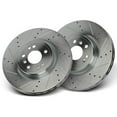 thumbnail image 1 of Front Brake Rotor Set 2 - Compatible with 2016 - 2018 Mercedes-Benz GLE350 3.5L V6 2017, 1 of 2