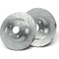 thumbnail image 1 of Front Brake Rotor Set 2 - Compatible with 2019 - 2021 Subaru Forester 2.5L H4 2020, 1 of 2