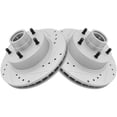 thumbnail image 1 of Front Brake Rotor Set 2 Piece - Compatible with 1977 - 1978 Chevy Impala, 1 of 2