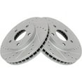 thumbnail image 1 of Front Brake Rotor Set 2 Piece - Compatible with 1992 - 1997 Buick LeSabre 1993 1994 1995 1996, 1 of 2