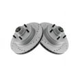 thumbnail image 1 of Front Brake Rotor Set 2 Piece - Compatible with 1993 - 1996 Cadillac Fleetwood 1994 1995, 1 of 2