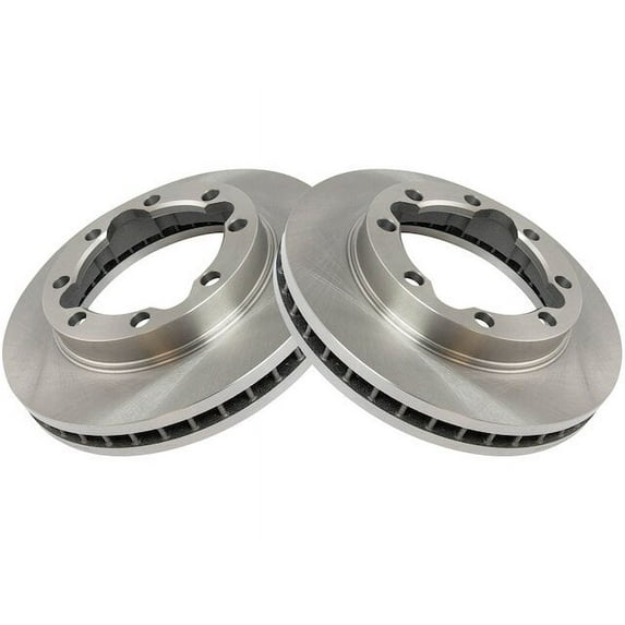 Front Brake Rotor Set 2 Piece - Compatible with 1994 - 1999 Dodge Ram 3500 1995 1996 1997 1998