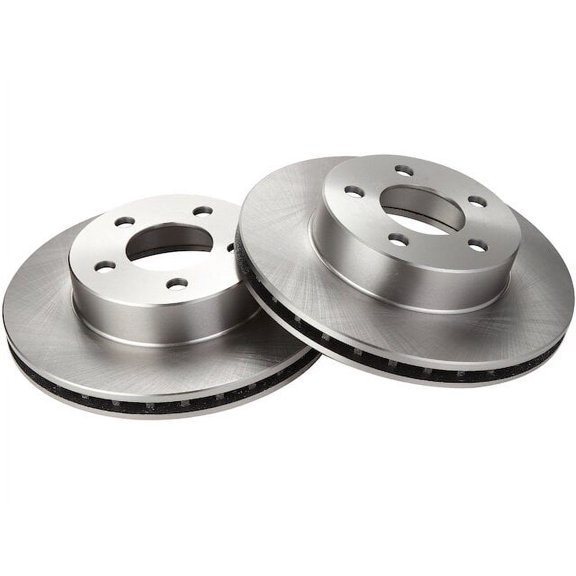 Front Brake Rotor Set 2 Piece - Compatible with 1998 - 2002 Mazda B4000 4WD 1999 2000 2001