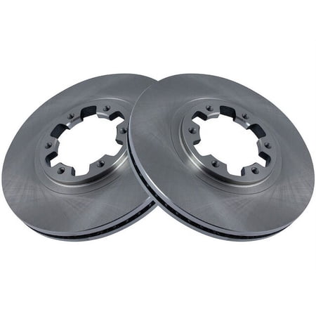 Front Brake Rotor Set 2 Piece - Compatible with 1999 - 2004 Nissan Pathfinder 2000 2001 2002 2003