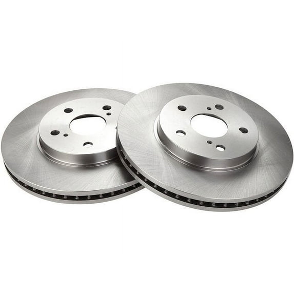 Front Brake Rotor Set 2 Piece - Compatible with 2002 - 2003 ES300