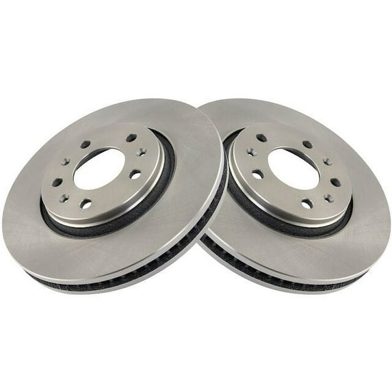 Front Brake Rotor Set 2 Piece - Compatible with 2003 - 2005 Cadillac CTS 2004