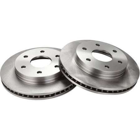 Front Brake Rotor Set 2 Piece - Compatible with 2003 - 2008 Chevy Express 1500 2004 2005 2006 2007