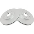 thumbnail image 1 of Front Brake Rotor Set 2 Piece - Compatible with 2003 - 2008 Honda Pilot 2004 2005 2006 2007, 1 of 2