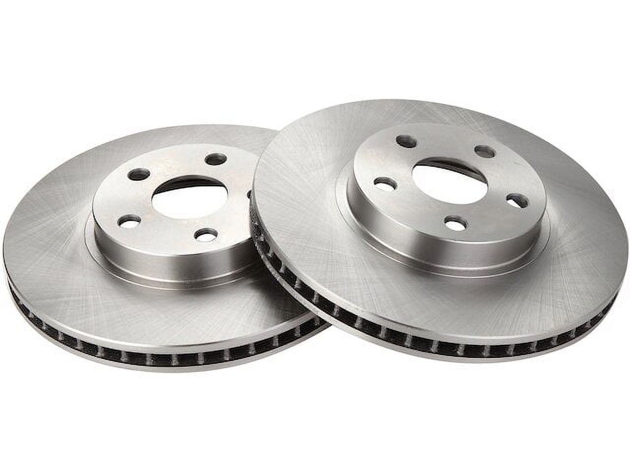 Front Brake Rotor Set 2 Piece Compatible with 2005 2010 Scion tC