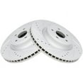thumbnail image 1 of Front Brake Rotor Set 2 Piece - Compatible with 2005 - 2014 Subaru Legacy 2006 2007 2008 2009 2010 2011 2012 2013, 1 of 2
