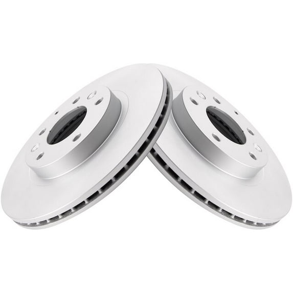 Front Brake Rotor Set 2 Piece - Compatible with 2006 - 2015 Mazda MX-5 Miata 2007 2008 2009 2010 2011 2012 2013 2014