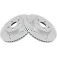 thumbnail image 1 of Front Brake Rotor Set 2 Piece - Compatible with 2008 - 2014 Scion xD 2009 2010 2011 2012 2013, 1 of 2