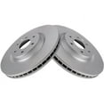 thumbnail image 1 of Front Brake Rotor Set 2 Piece - Compatible with 2010 - 2016 Cadillac SRX 2011 2012 2013 2014 2015, 1 of 2