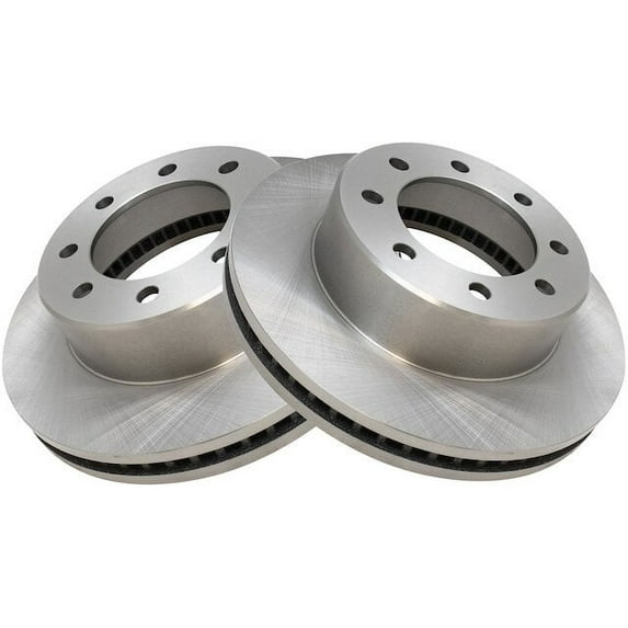 Front Brake Rotor Set 2 Piece - Compatible with 2011 - 2022 Ram 2500 2012 2013 2014 2015 2016 2017 2018 2019 2020 2021