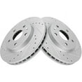 thumbnail image 1 of Front Brake Rotor Set 2 Piece - Compatible with 2013 - 2016 Chevy Malibu 2014 2015, 1 of 2