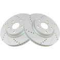 thumbnail image 1 of Front Brake Rotor Set 2 Piece - Compatible with 2013 - 2018 ES300h 2014 2015 2016 2017, 1 of 2