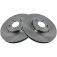 thumbnail image 1 of Front Brake Rotor Set 2 Piece - Compatible with 2013 - 2020 Hyundai Santa Fe 2014 2015 2016 2017 2018 2019, 1 of 2