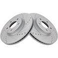 thumbnail image 1 of Front Brake Rotor Set 2 Piece - Compatible with 2014 - 2018 Mazda 6 2015 2016 2017, 1 of 2