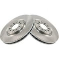 thumbnail image 1 of Front Brake Rotor Set 2 Piece - Compatible with 2014 - 2019 Jeep Cherokee 2015 2016 2017 2018, 1 of 2